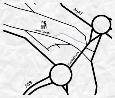 Our gallery is in Flannels, on Vicar Lane, Leeds